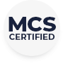 Mcs Certified Badge Commercial Blue